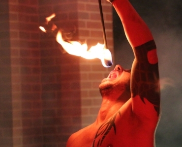 Showprogramm zur Hochzeit Hochzeitsfeuershows Berlin
