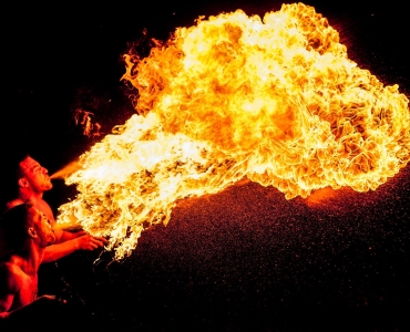 Feuershow Berlin Feuershow in Berlin