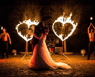 Feuershow Hochzeit